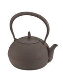 南部鉄瓶　梔子　小　1.2L　茶